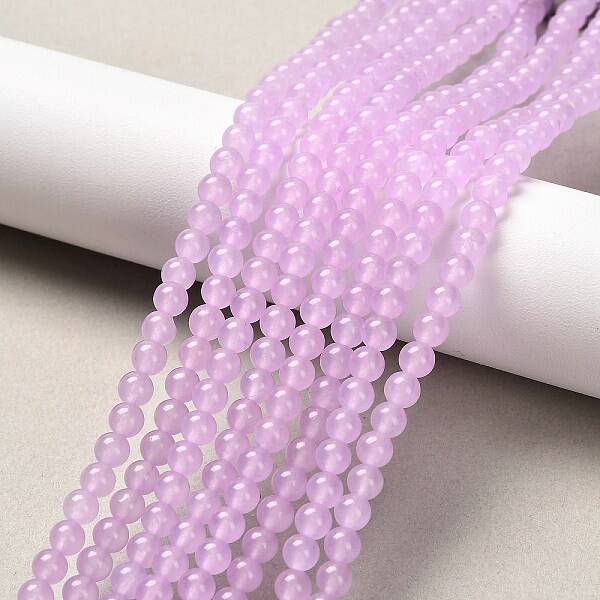 Natural & Dyed Malaysia Jade Bead Strands