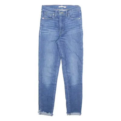 LEVI'S Mile High Womens Jeans Blue Slim Skinny W26 L26