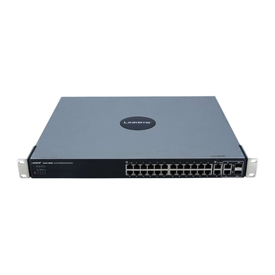Cisco SFE2000P-RF | Small Business 24 x Ports PoE 10/100Base-T + 4 x Ports 1000Base-T + 2 x Ports Shared Combo SFP (mini-GBIC...