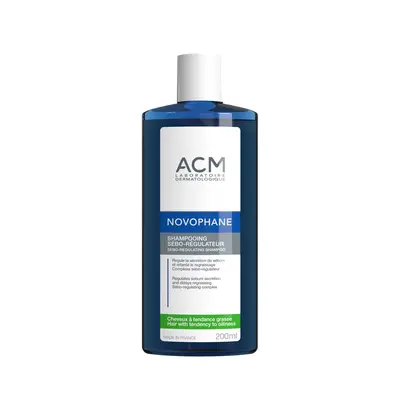 Laboratory ACM Novophane Shampoo for Hair for the Regulation of Excessive Sebum 200 ml