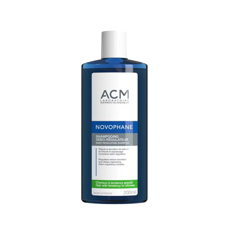 Laboratory ACM Novophane Shampoo for Hair for the Regulation of Excessive Sebum 200 ml