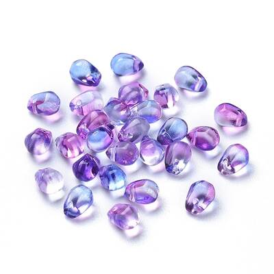 Transparent Glass Charms