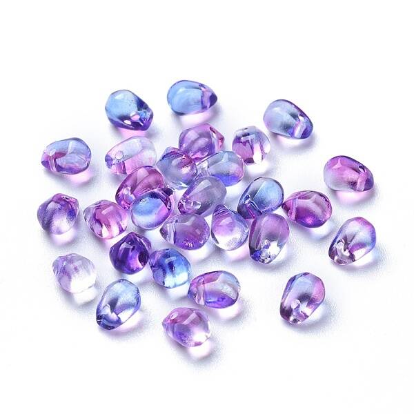 Transparent Glass Charms