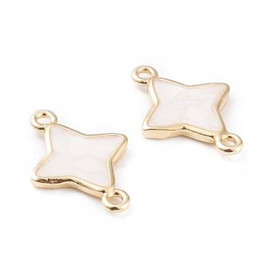 Brass Enamel Links