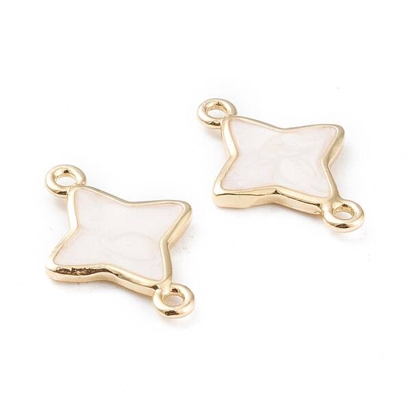 Brass Enamel Links