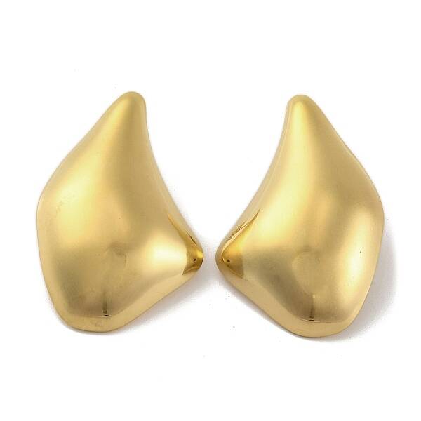 Ion Plating(IP) 304 Stainless Steel Stud Earrings for Women