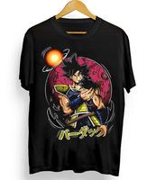 Super Anime T-shirt Dragon Ball ZZZZ Shirt Anime Cartoon Unisex Black