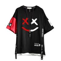 Men’s Crewneck Cotton T-shirt Techwear Streetwear Hip Hop Cyberpunk T-shirts men's Casual graphic tee men gifts  Shortsleev...