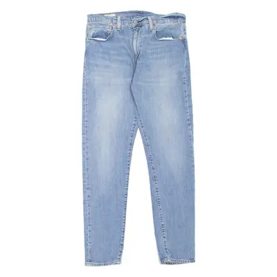 LEVI'S 512 BIG E Jeans Mens Blue Slim Tapered Stone Wash W30 L29