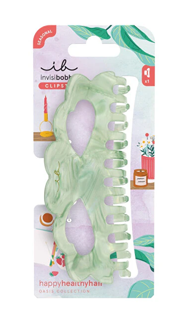 Invisibobble Fermaglio Per Capelli Clipstar L Oasis Matcha Reset