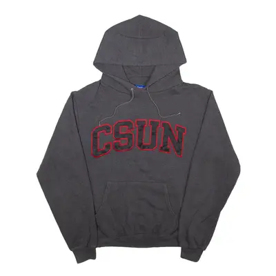 CHAMPION CSUN USA Hoodie Grey Pullover Mens S