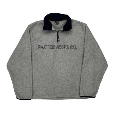 Nautica Fleece - Medium Grey Polyester Blend