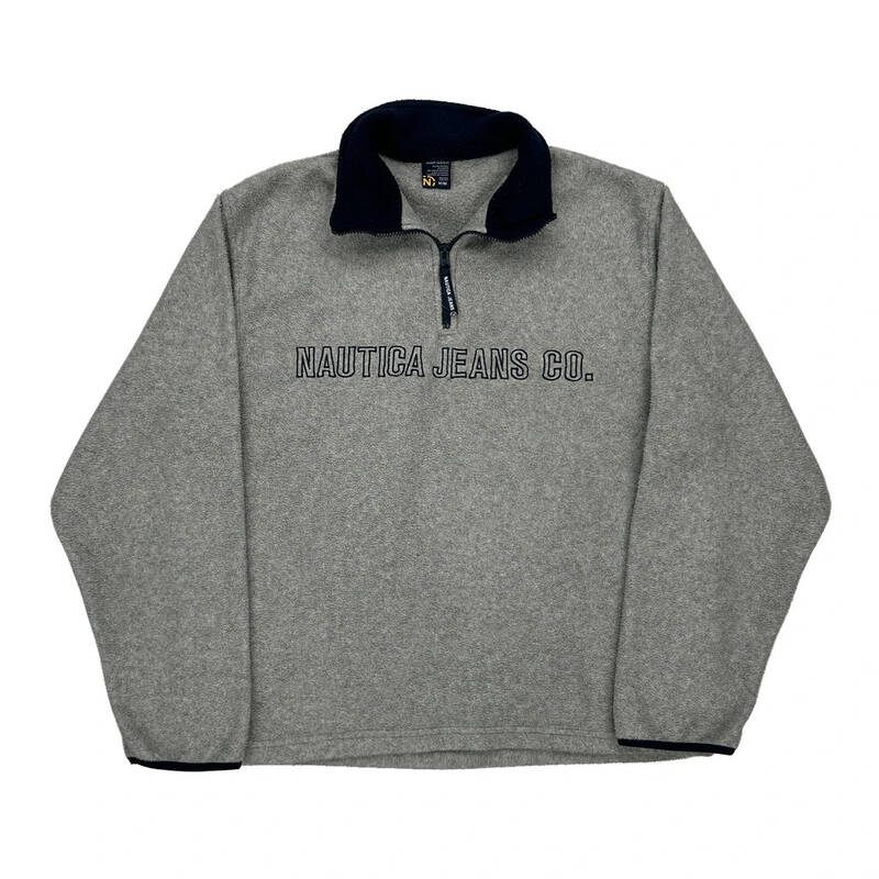 Nautica Fleece - Medium Grey Polyester Blend