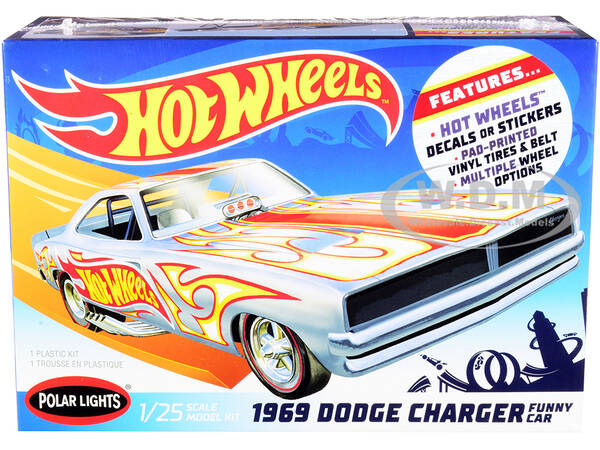 Skill 2 Model Kit 1969 Dodge Charger Funny Car \