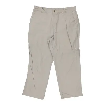 Woolrich Trousers - 34W 27L Beige Cotton