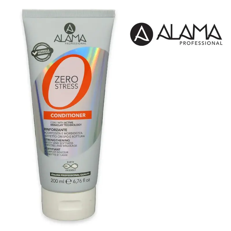 Alama Zero Stress Strengthening Conditioner, Anti-Hair Loss Ritual - 200 ml