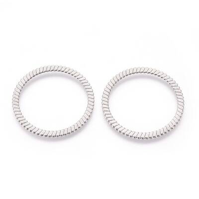 Tarnish Resistant 304 Stainless Steel Linking Rings