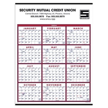 100 Customized Span-A-Year - Triumph Calendars - FSC Certified & ...