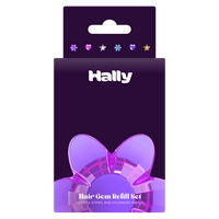 NEW Gem Refills: Hearts, Stars and Flowers Refill - Refill Your Gem Pen With 90 Fun Shapes - Hair Safe Adhesive - Suitable fo...