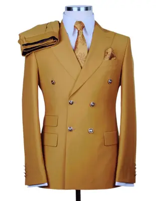 Mens Double breasted Suit - 