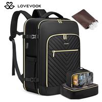 LOVEVOOK Airline Approved Carry-On Travel Backpack with 3 Packing Cubes and Laptop Compartment Carry Luggage - Personal Item ...