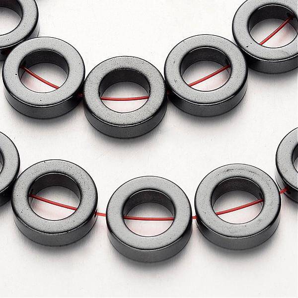 Non-magnetic Synthetic Hematite Beads Strands