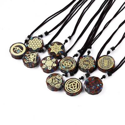 Orgonite Chakra Necklaces