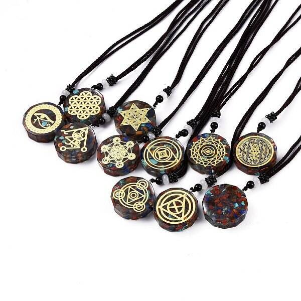 Orgonite Chakra Necklaces