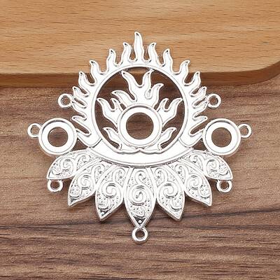 Flower Alloy Chandelier Component Links