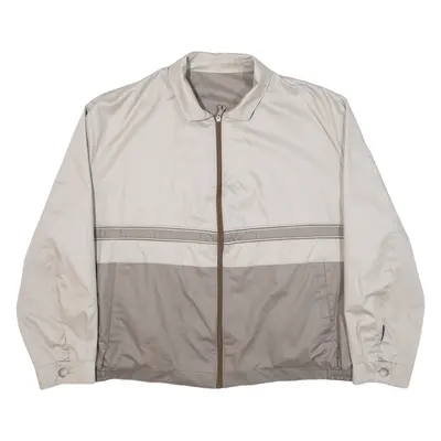 Reversible Mens Jacket Beige XL