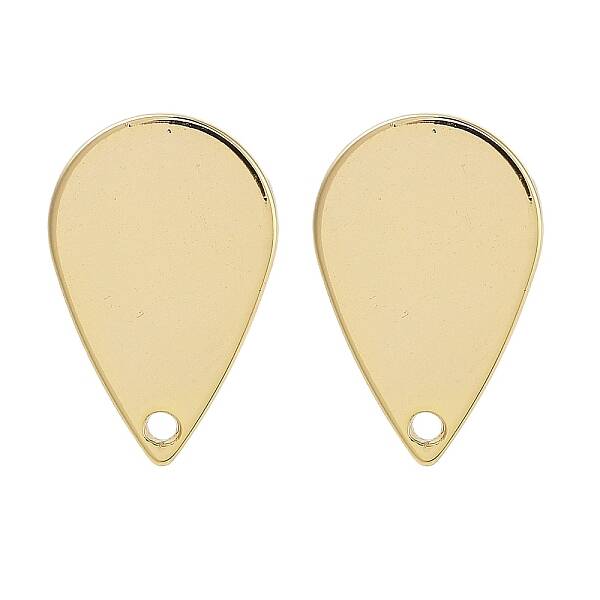Brass Stud Earrings Findings