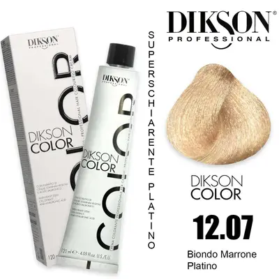 Dikson Color 120 Ml 12.07 Brown Blonde