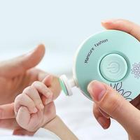 Electric Nail Care Tool, Nail Care Machine for Newborns, Teenagers, and Adults, Wireless Nail and Foot Care Tool with Polishi...