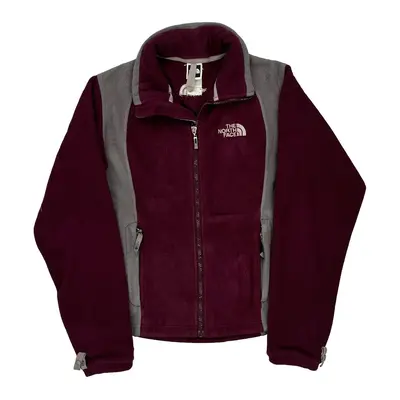 The North Face Fleece Jacket - XS Purple Polyester