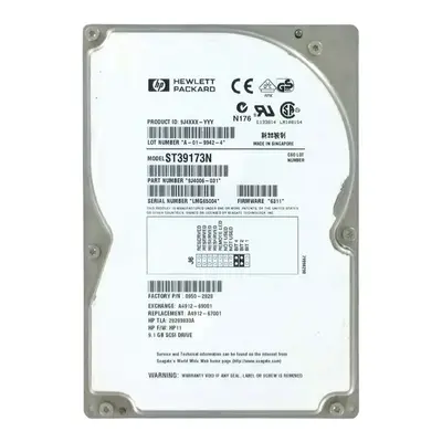 9J4006-031 Seagate 9.1GB Ultra-320 SCSI 7200 3.5-inch 512KB Hard Drive