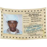 frhnczg Hip Hop Music Tapestry Tyler Album Cover 3x5ft College Dorm Bedroom Wall Tapestry Party Backdrop Decoration Indoor Ou...