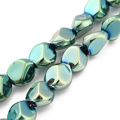 Full Plated Electroplate Glass Beads Strands