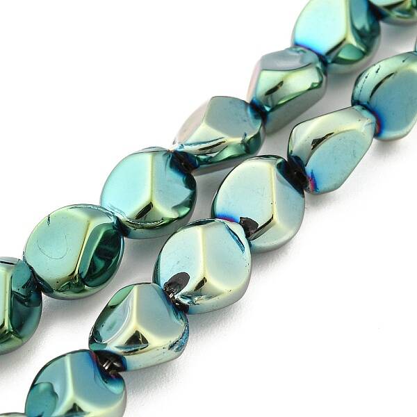 Full Plated Electroplate Glass Beads Strands