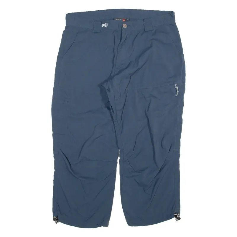 MILLET Womens Track Pants Blue Straight L W32 L24