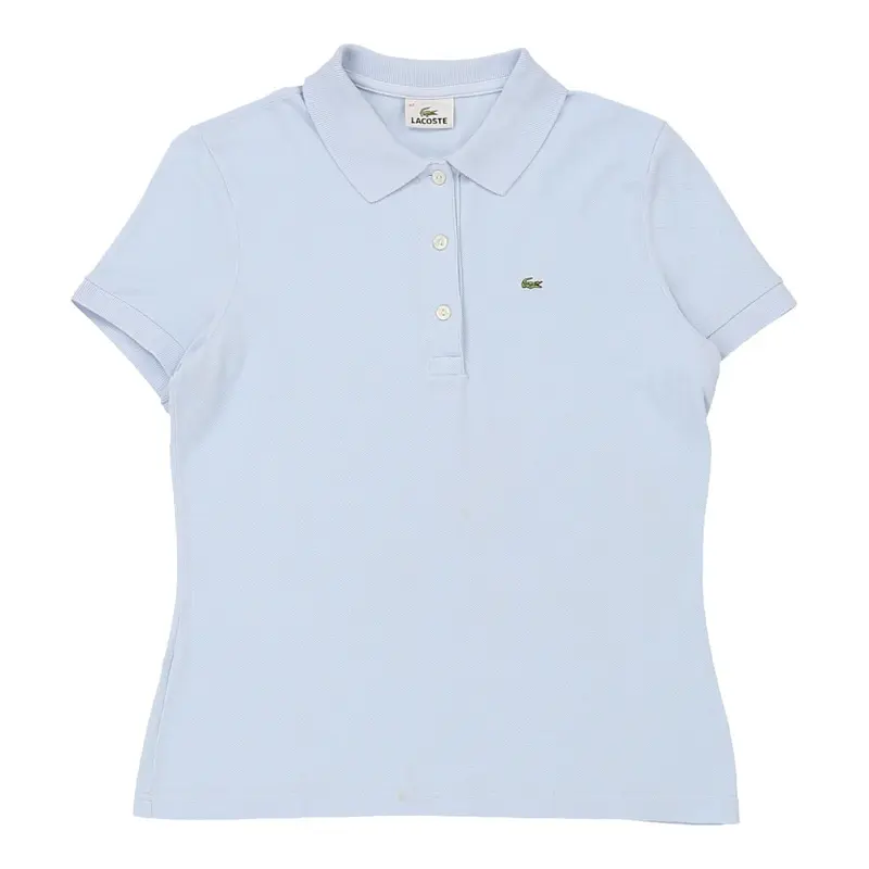 Lacoste Polo Shirt - XS Blue Cotton