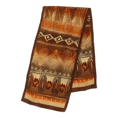 Unbranded Scarf - No Size Brown Polyester