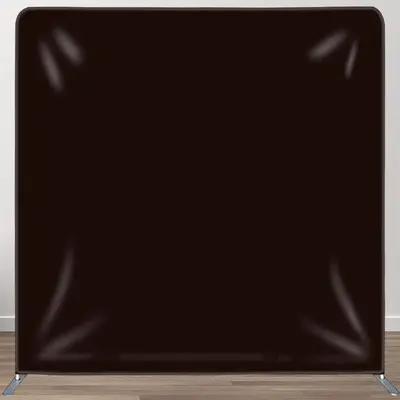 Aperturee Pure Solid Black Photo Booth Backdrop Cover For Decor - Aperturee