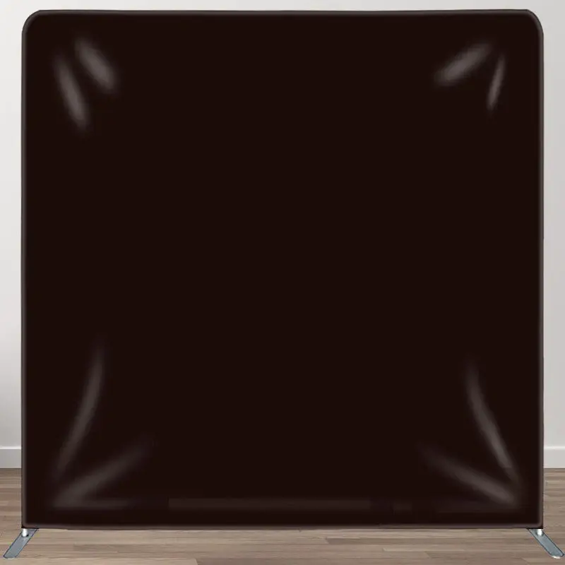 Aperturee Pure Solid Black Photo Booth Backdrop Cover For Decor - Aperturee