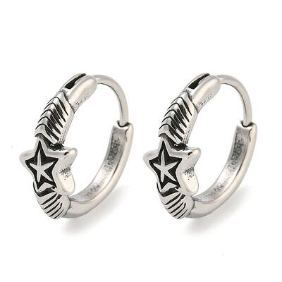 316 Surgical Stainless Steel Hoop Earrings