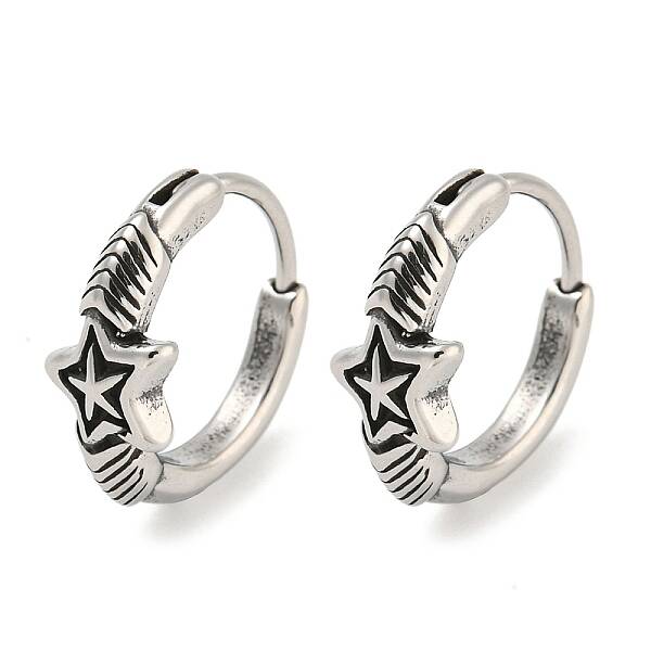 316 Surgical Stainless Steel Hoop Earrings