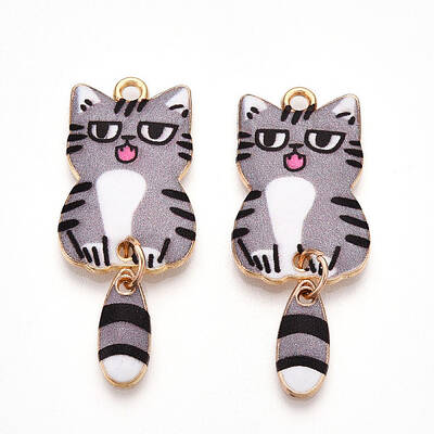 Alloy Enamel Pendants