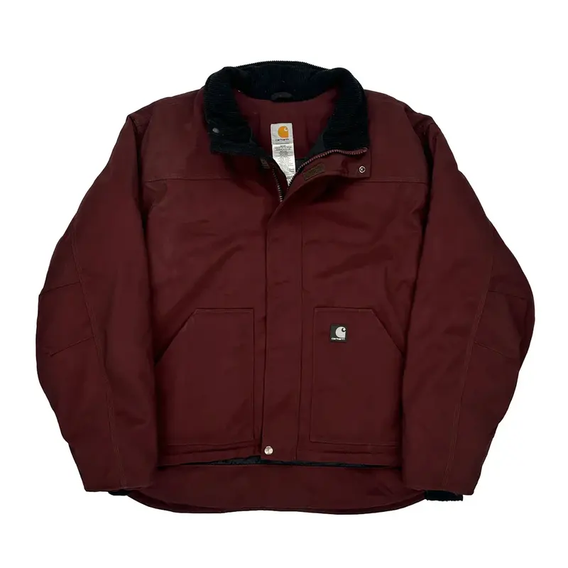 Carhartt Jacket - XL Burgundy Nylon
