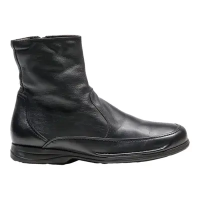 FLUCHOS Ankle Boots Black Leather Mens UK 8