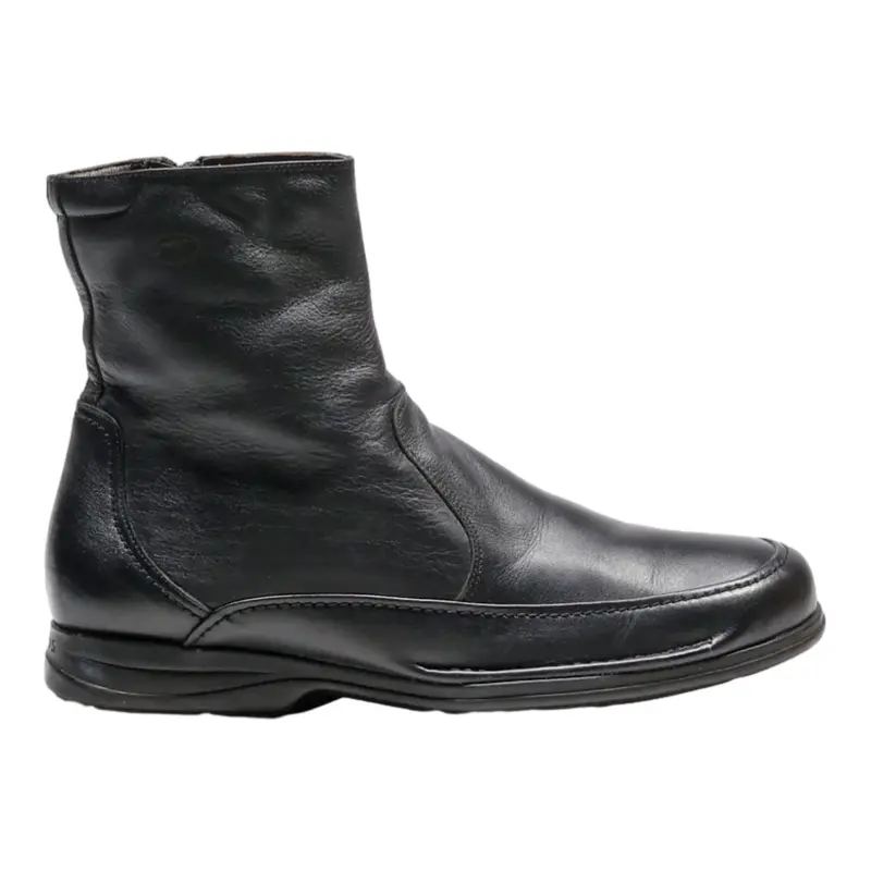 FLUCHOS Ankle Boots Black Leather Mens UK 8