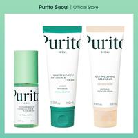 [Purito Seoul Official] GLOW SKINCARE SET FOR GLASS SKIN_(Centella Unscented Serum + Mighty Bamboo Panthenol Cream + Oat-in C...